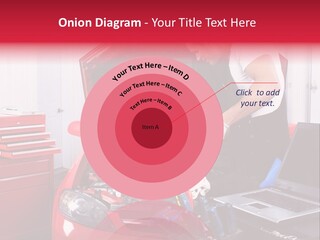 People Dipstick Worker PowerPoint Template