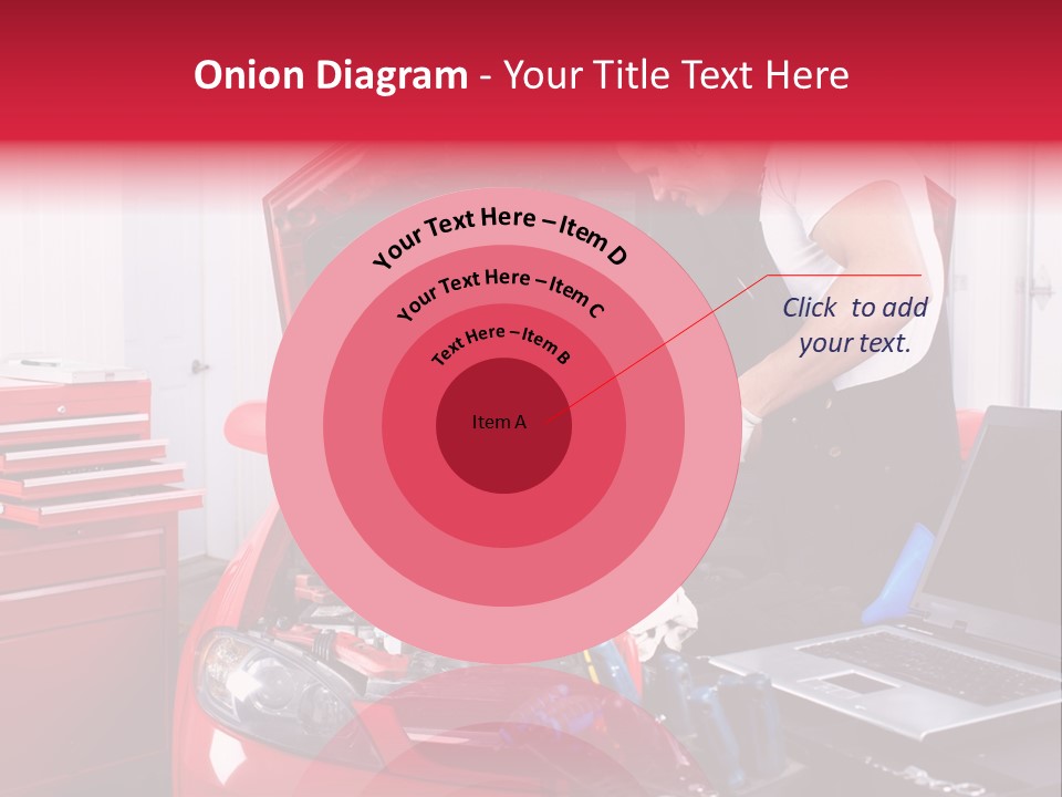 People Dipstick Worker PowerPoint Template