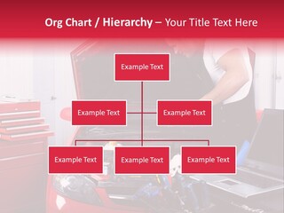People Dipstick Worker PowerPoint Template