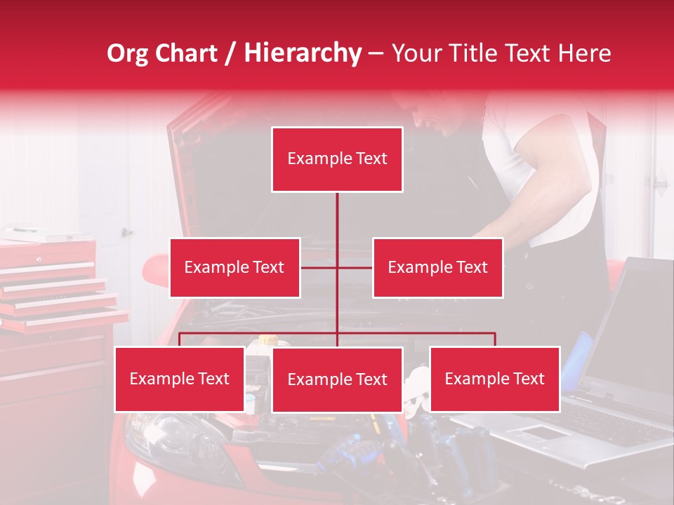 People Dipstick Worker PowerPoint Template