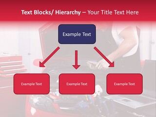 People Dipstick Worker PowerPoint Template