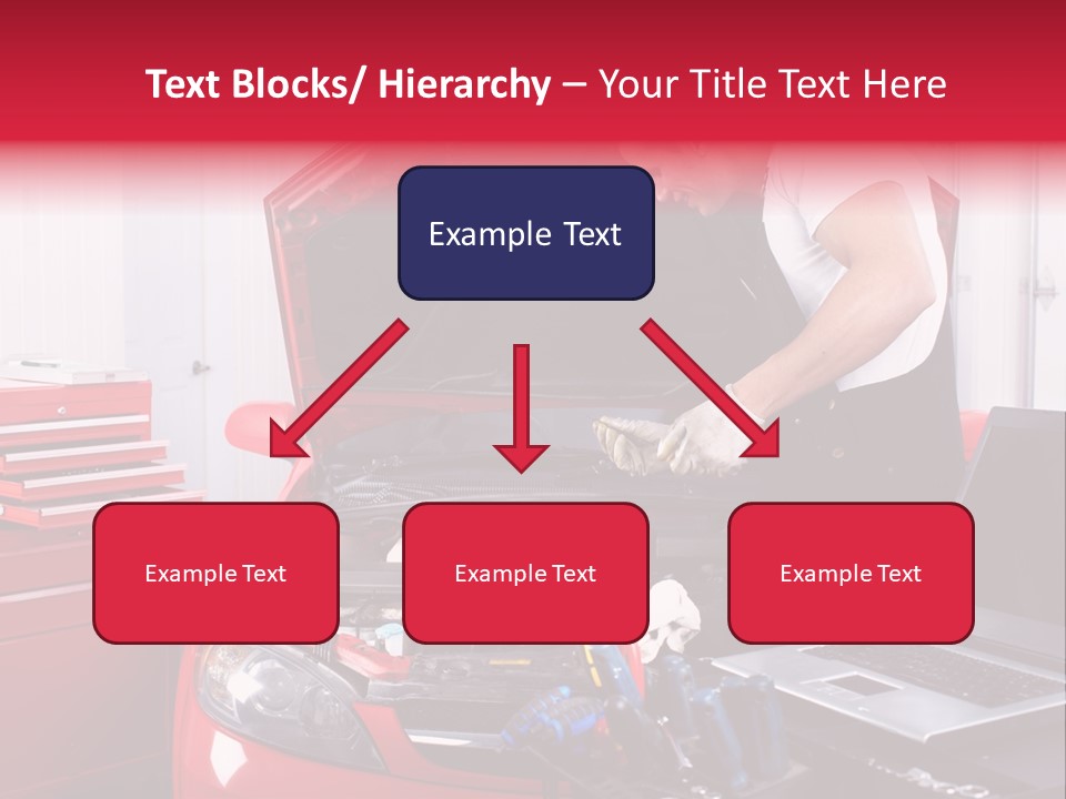 People Dipstick Worker PowerPoint Template