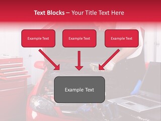 People Dipstick Worker PowerPoint Template