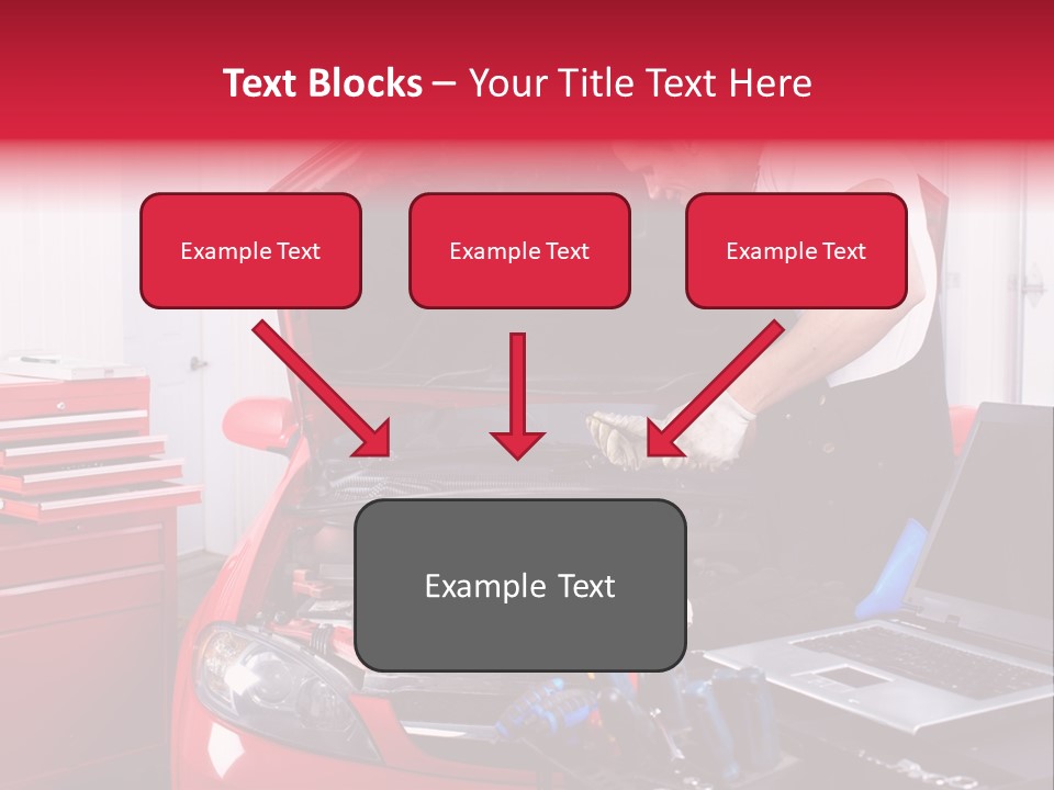 People Dipstick Worker PowerPoint Template