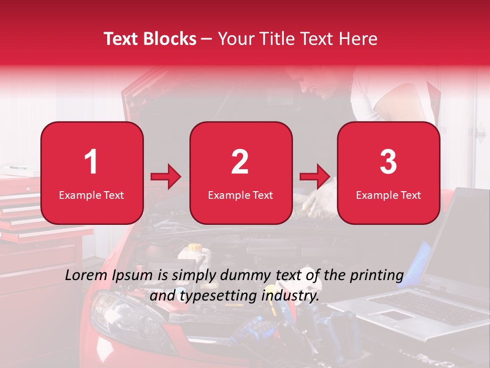 People Dipstick Worker PowerPoint Template