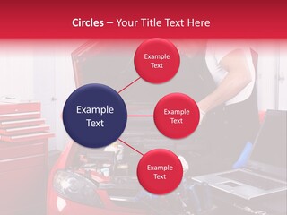 People Dipstick Worker PowerPoint Template