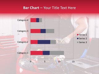People Dipstick Worker PowerPoint Template