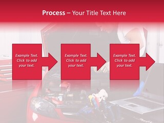 People Dipstick Worker PowerPoint Template