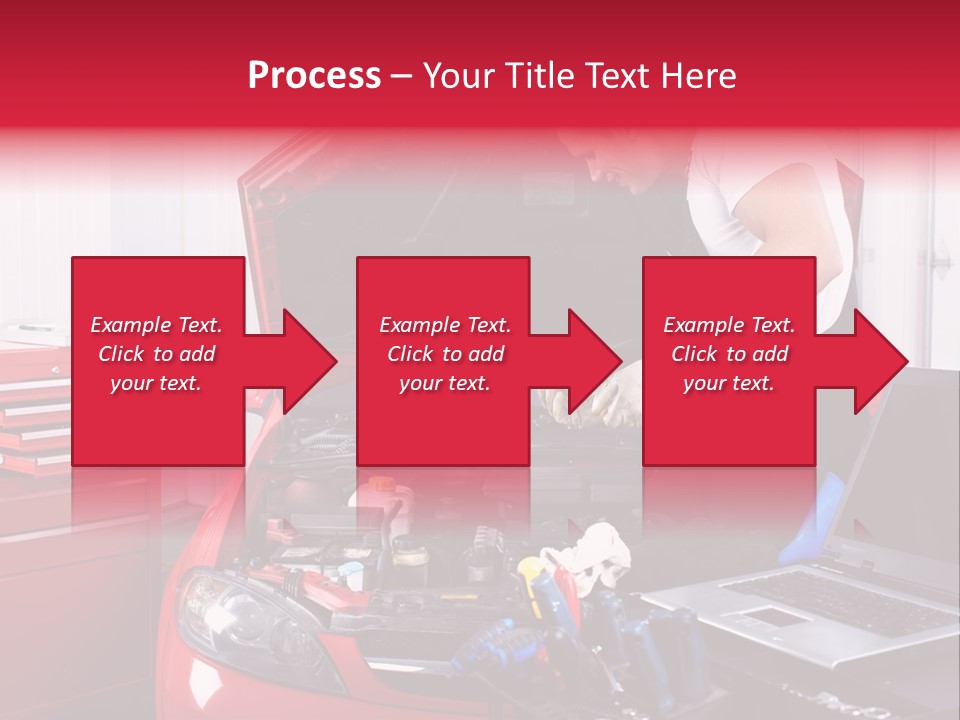 People Dipstick Worker PowerPoint Template