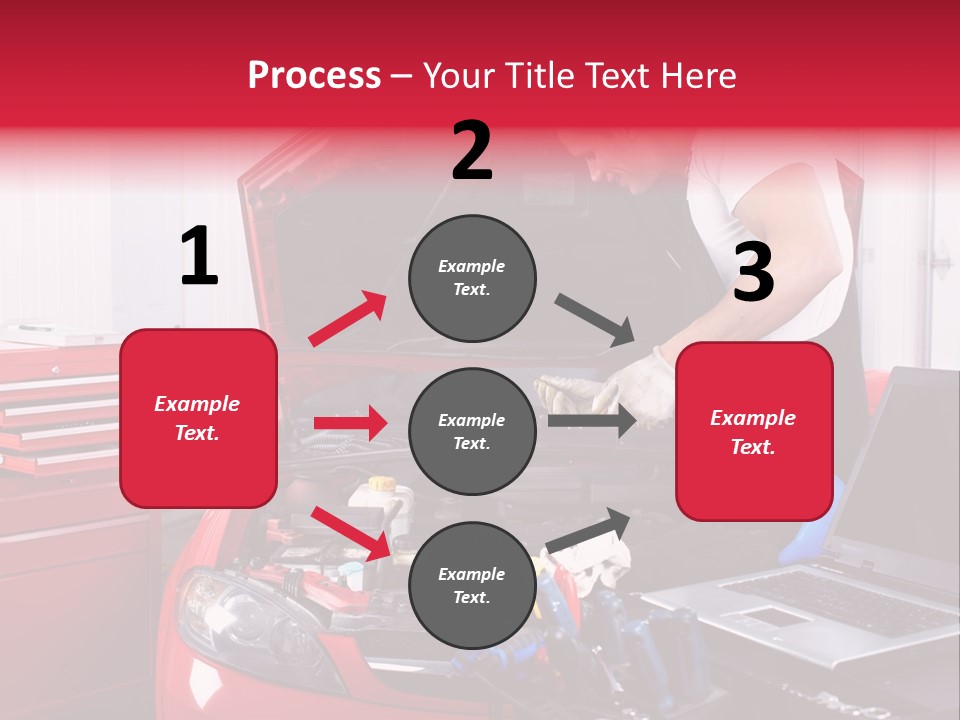 People Dipstick Worker PowerPoint Template