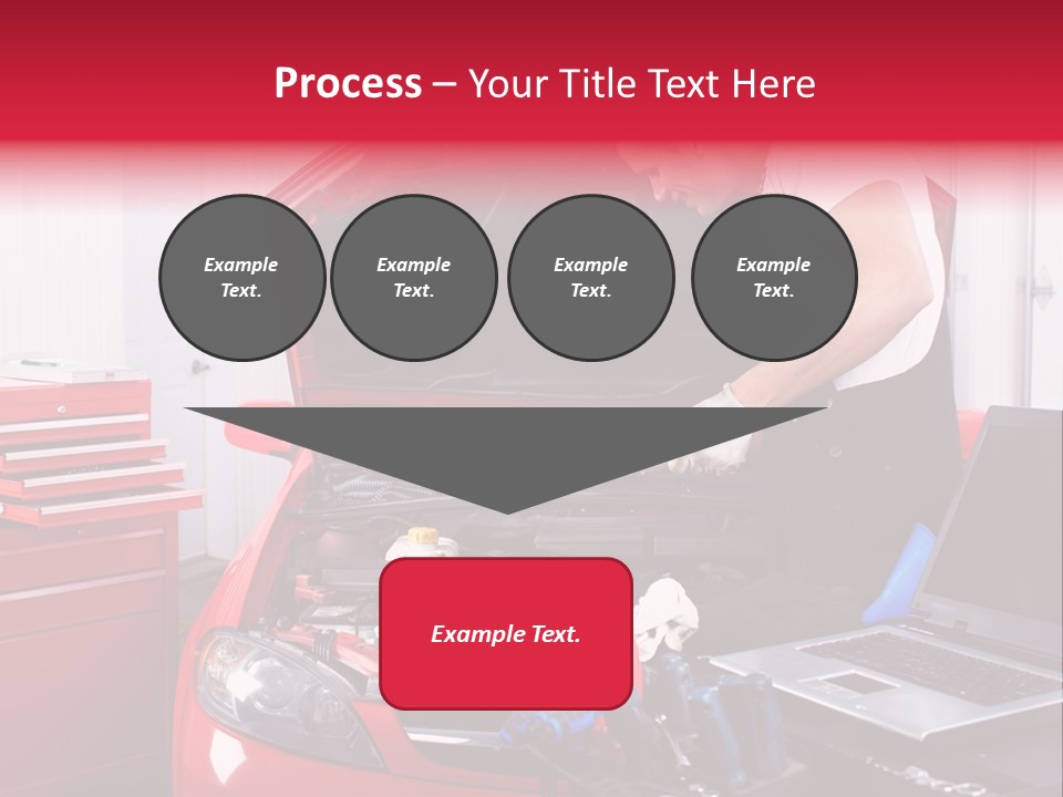 People Dipstick Worker PowerPoint Template