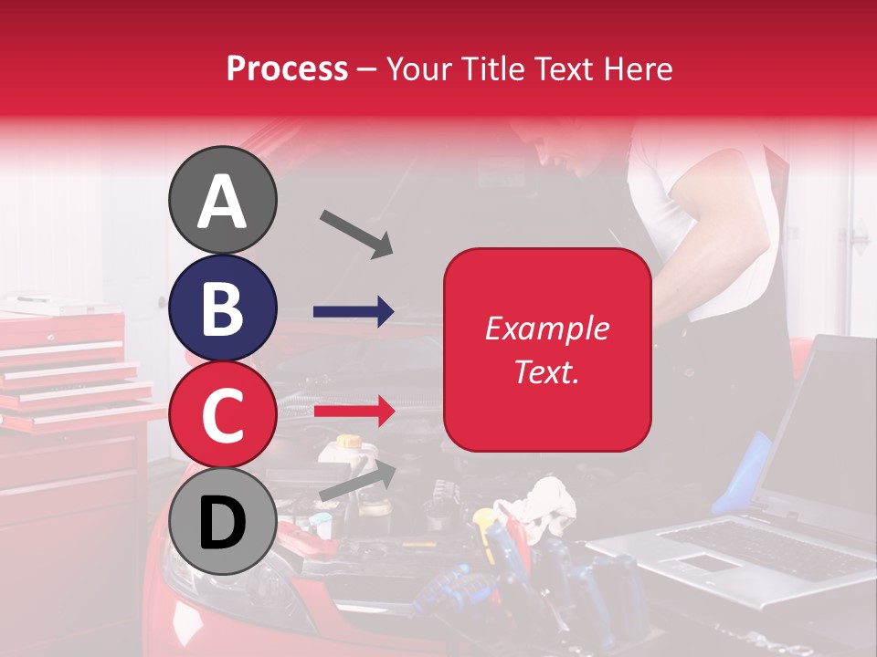 People Dipstick Worker PowerPoint Template