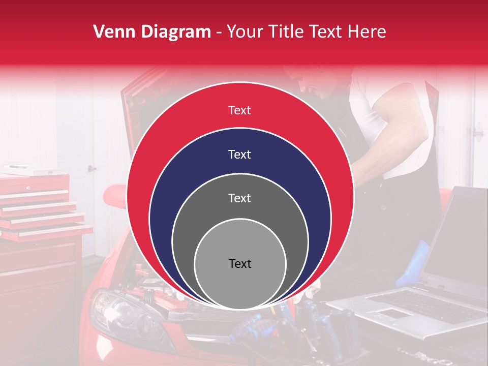 People Dipstick Worker PowerPoint Template