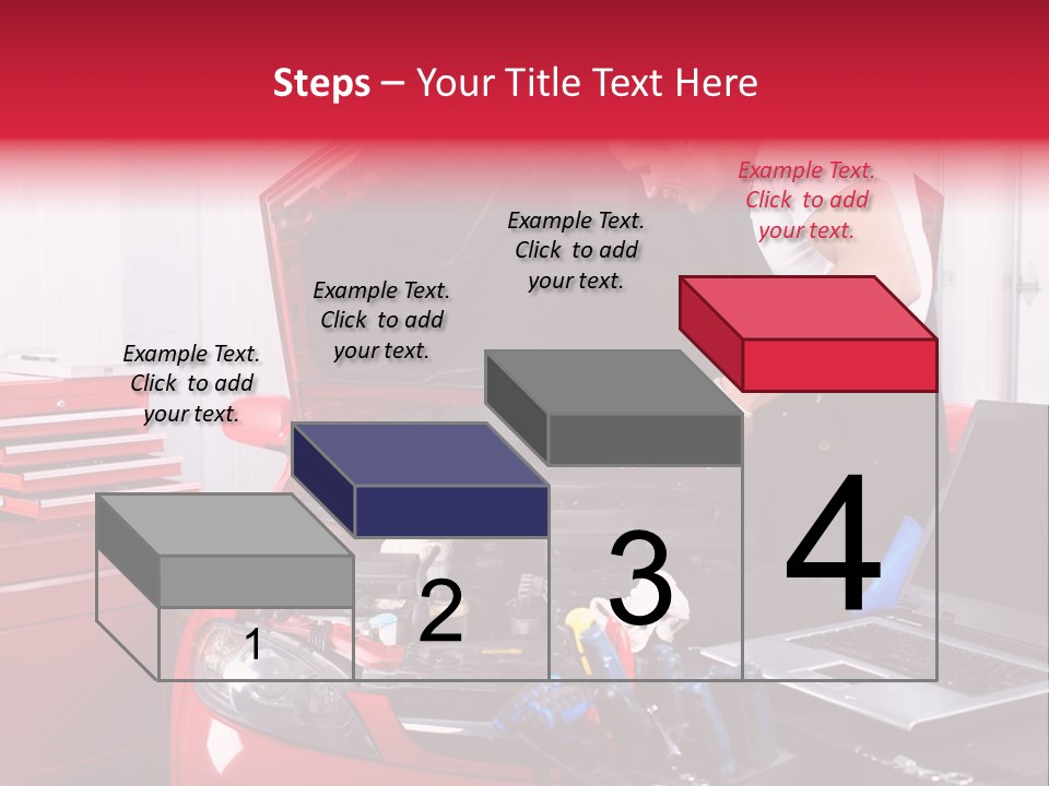 People Dipstick Worker PowerPoint Template