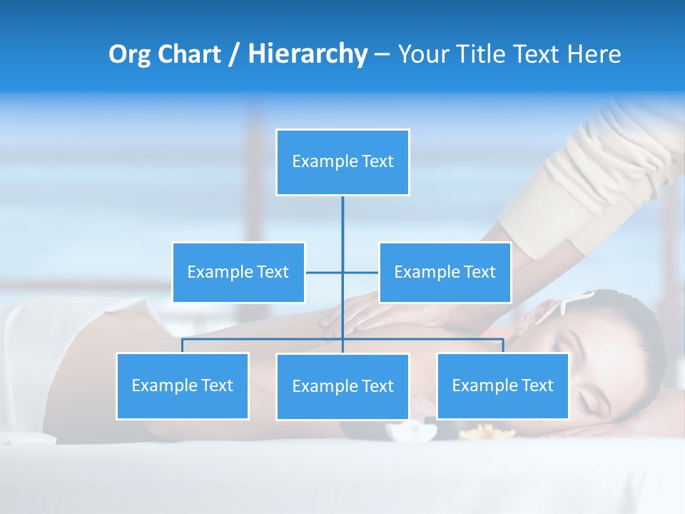 Healthy White Woman PowerPoint Template
