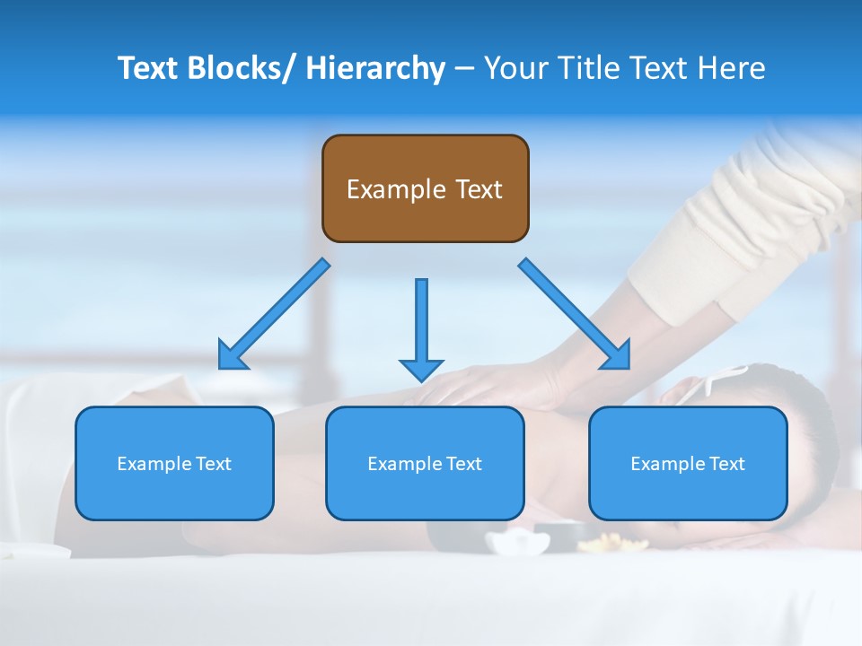 Healthy White Woman PowerPoint Template