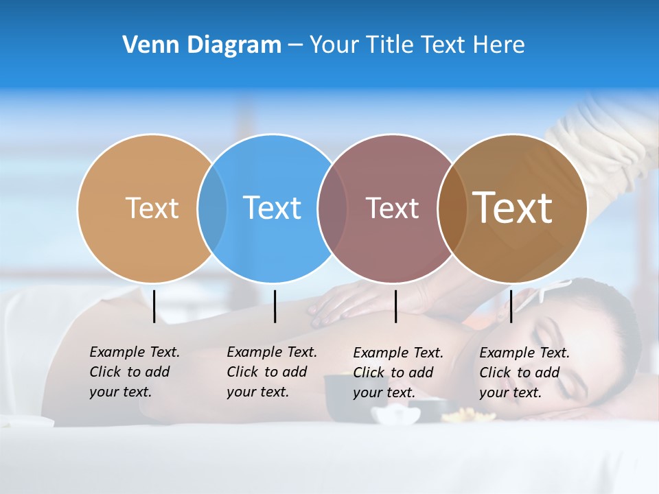 Healthy White Woman PowerPoint Template