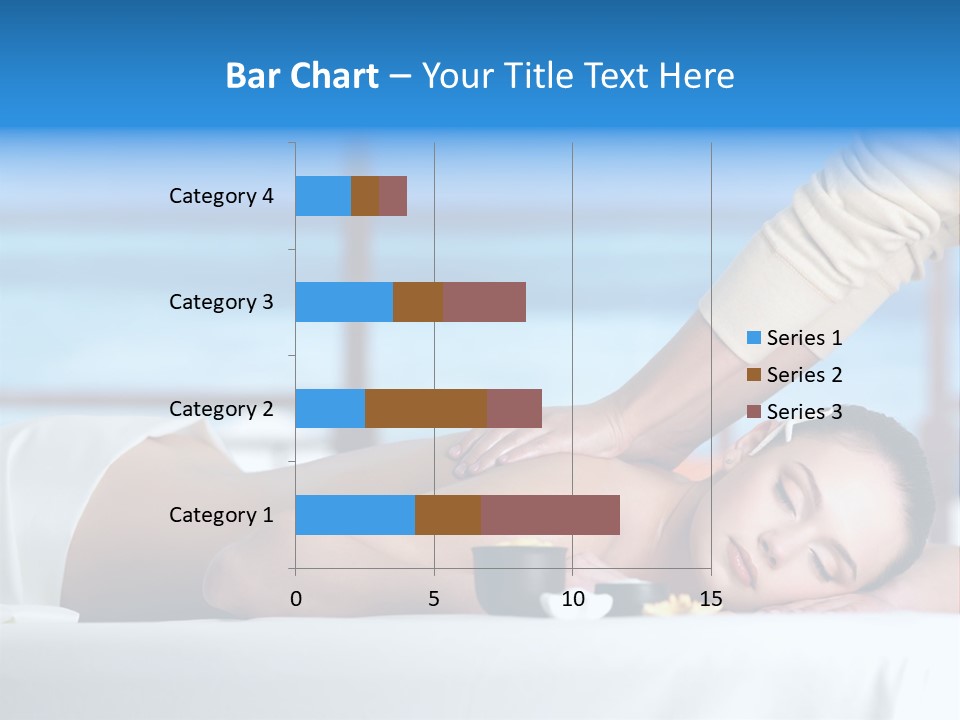 Healthy White Woman PowerPoint Template
