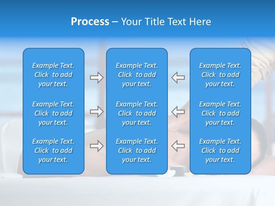 Healthy White Woman PowerPoint Template