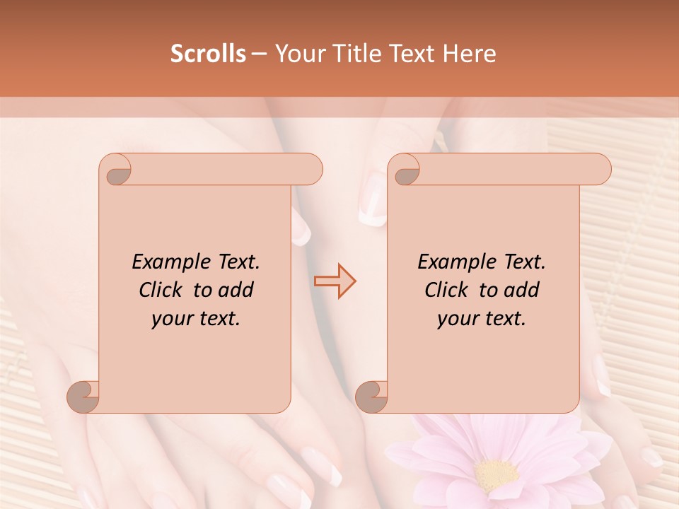 Holding Btp Portrait PowerPoint Template