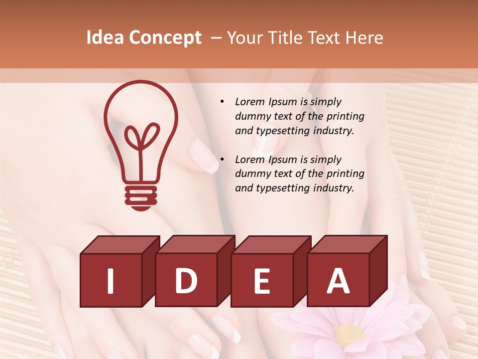 Holding Btp Portrait PowerPoint Template