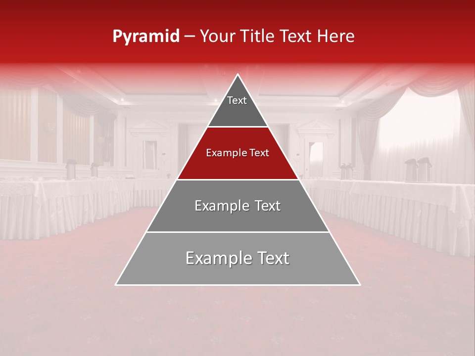 Interior Table Photo PowerPoint Template