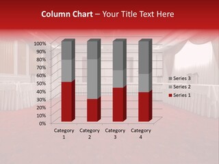Interior Table Photo PowerPoint Template