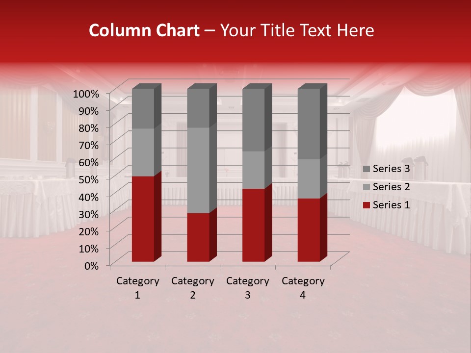 Interior Table Photo PowerPoint Template