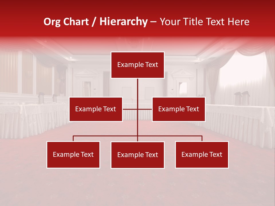 Interior Table Photo PowerPoint Template