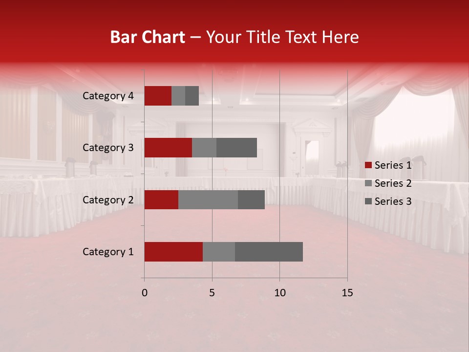 Interior Table Photo PowerPoint Template
