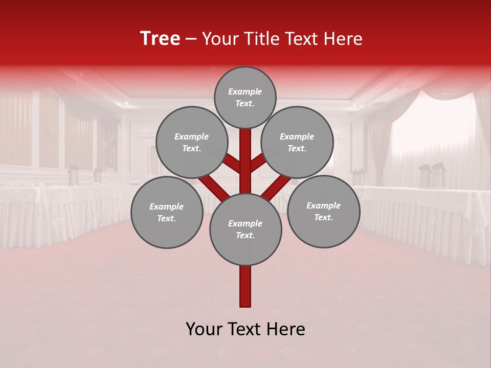 Interior Table Photo PowerPoint Template