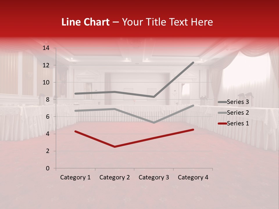 Interior Table Photo PowerPoint Template