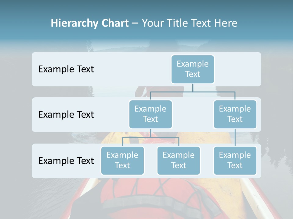 Boat Serenity Pads PowerPoint Template