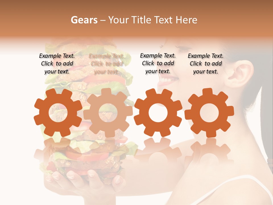 Pleasure Vitamin Isolated PowerPoint Template