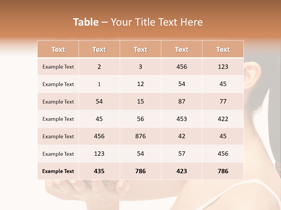 Pleasure Vitamin Isolated PowerPoint Template