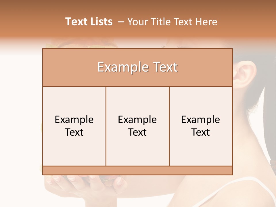 Pleasure Vitamin Isolated PowerPoint Template