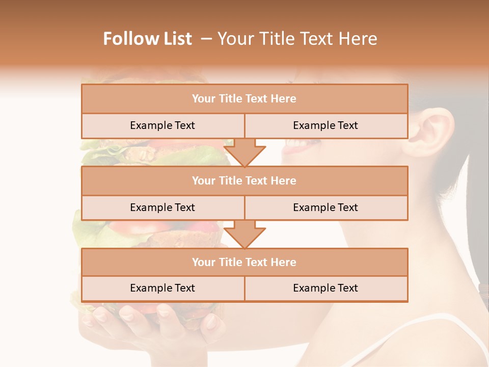 Pleasure Vitamin Isolated PowerPoint Template