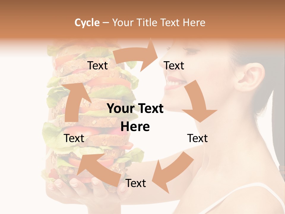 Pleasure Vitamin Isolated PowerPoint Template
