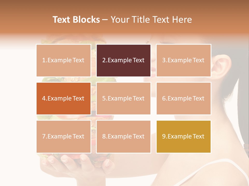 Pleasure Vitamin Isolated PowerPoint Template