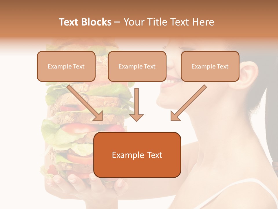 Pleasure Vitamin Isolated PowerPoint Template