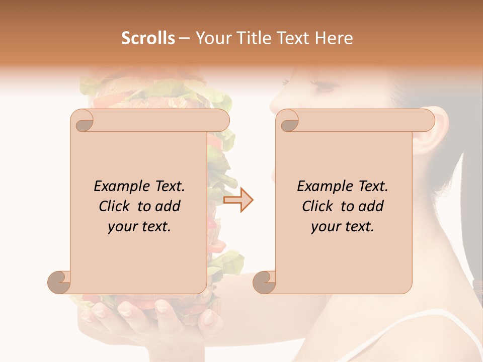Pleasure Vitamin Isolated PowerPoint Template