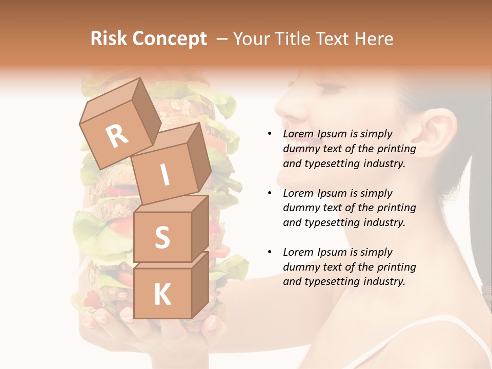 Pleasure Vitamin Isolated PowerPoint Template