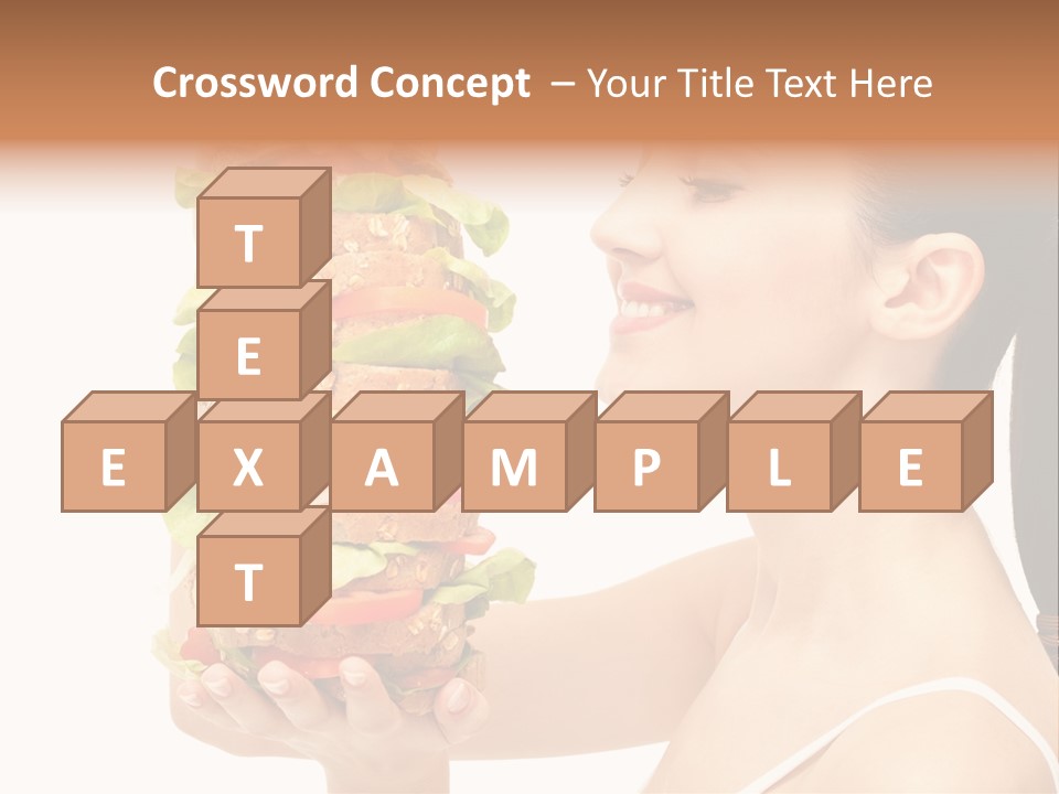 Pleasure Vitamin Isolated PowerPoint Template