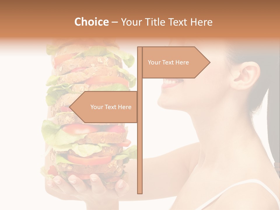 Pleasure Vitamin Isolated PowerPoint Template