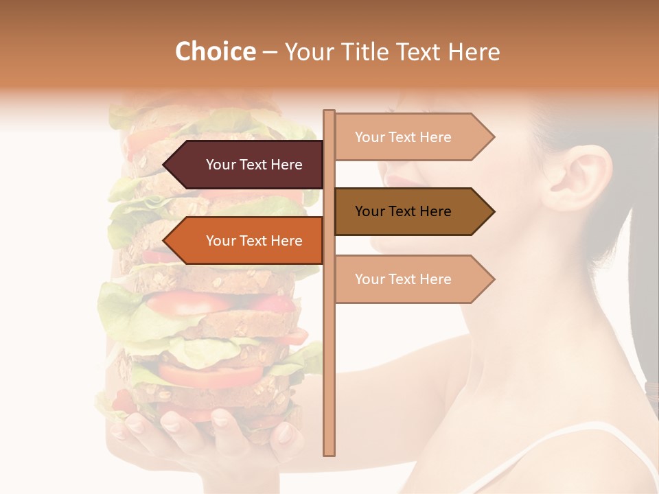 Pleasure Vitamin Isolated PowerPoint Template