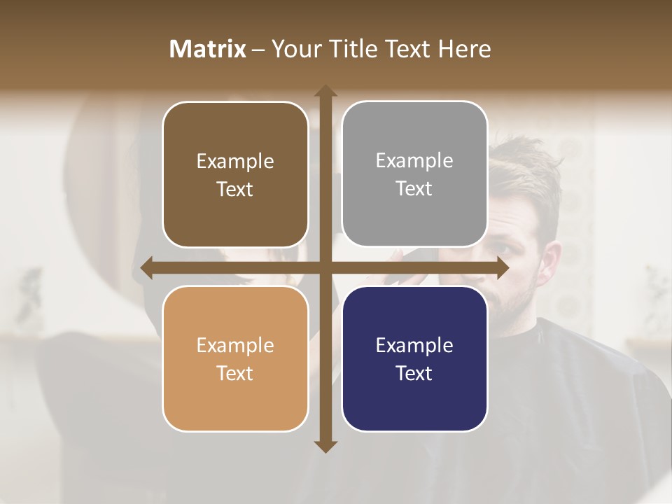 Hair Razor Cape PowerPoint Template