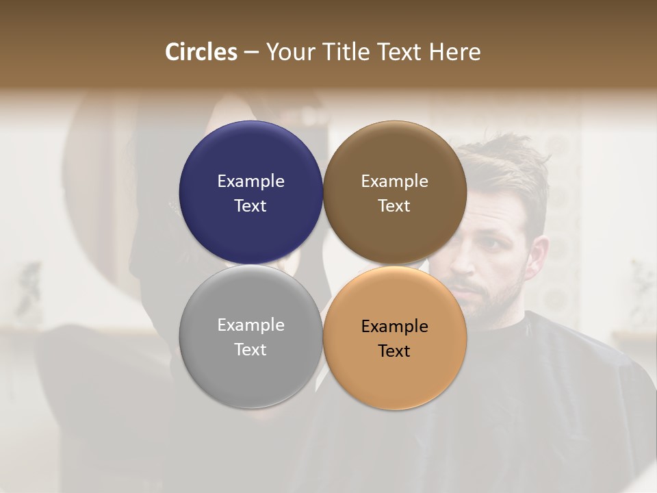 Hair Razor Cape PowerPoint Template