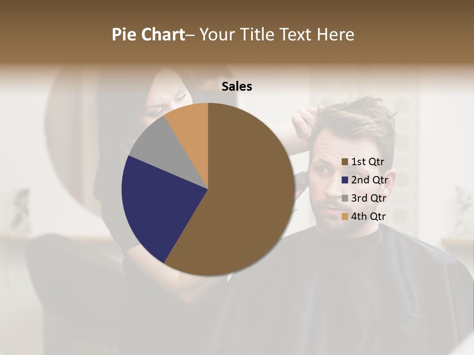 Hair Razor Cape PowerPoint Template