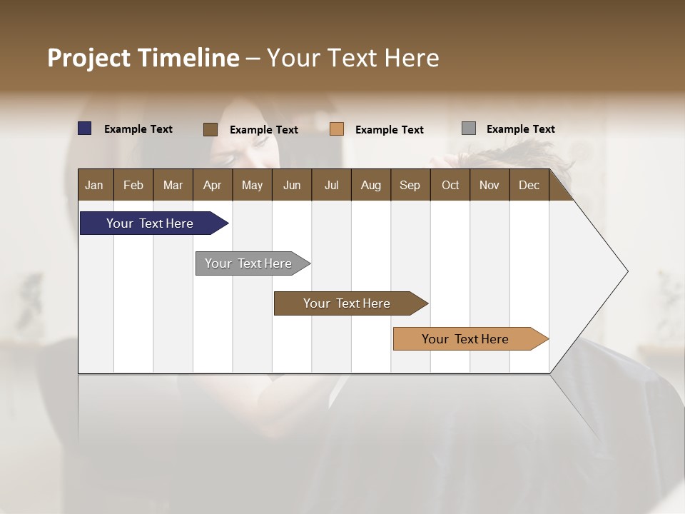 Hair Razor Cape PowerPoint Template