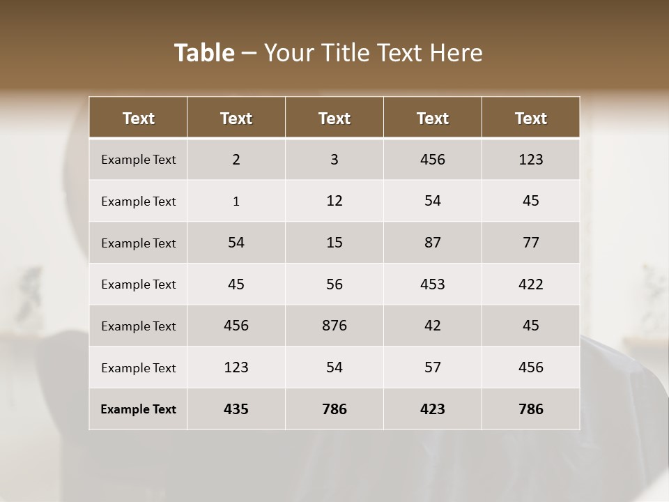 Hair Razor Cape PowerPoint Template